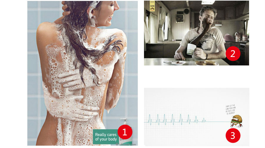 沐浴露创意广告